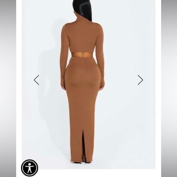 Naked wardrobe bossy fit maxi skirt small - Picture 2 of 4